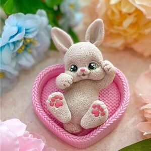 2D Bunny Silicone mold